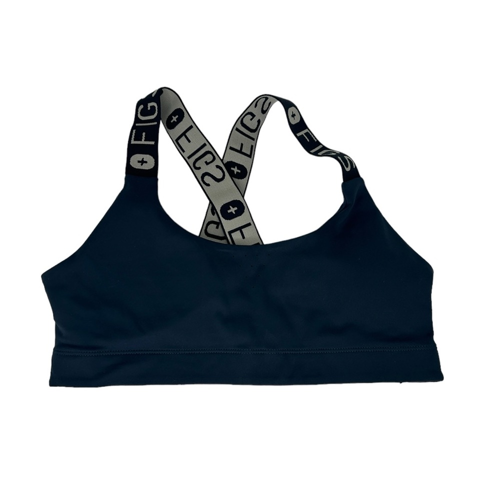 Figs Performance underscrub Sports Bra in Navy Blue Size Small